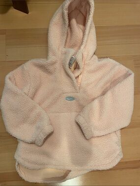 Nike Kids Fleece Hoodie in Light Pink
